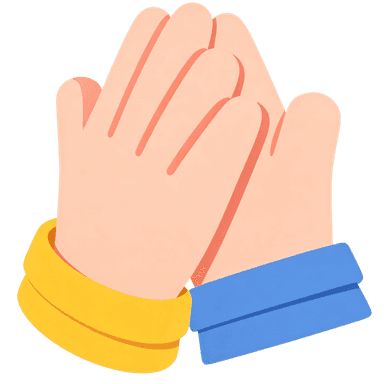 High five illustration