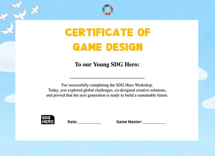 Participant Certificate Template