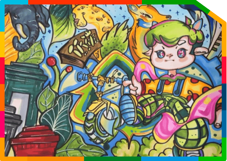 SDG Hero workshop game artwork from China
