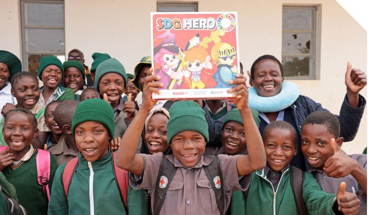 SDG Hero toolkit materials for Zimbabwe community learning